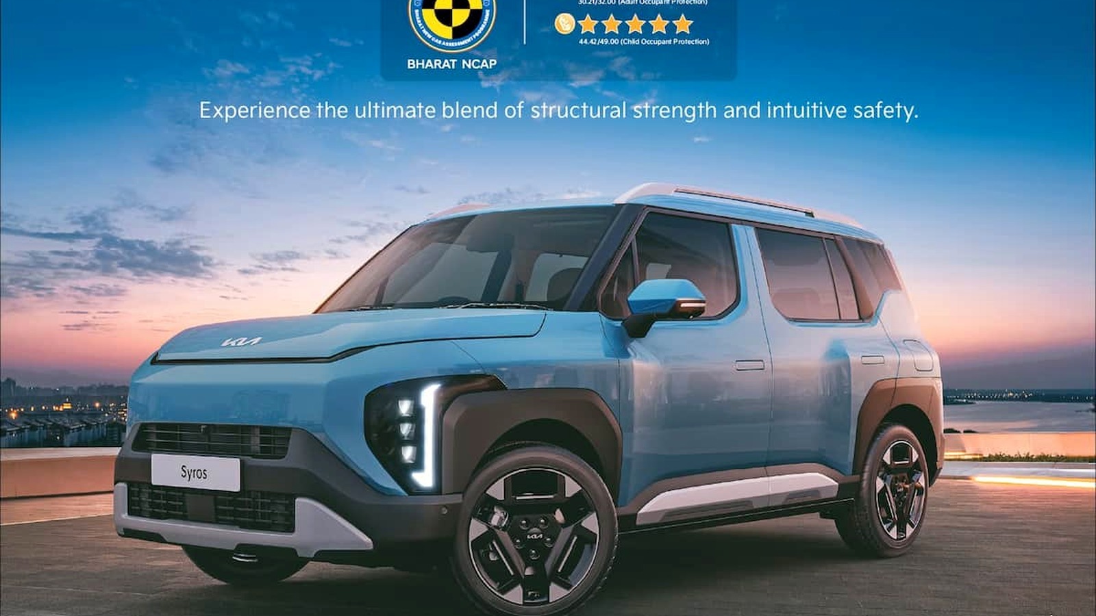 Kia Syros on road price Bharatpur hero image showing the Kia Syros for buyers comparing variant-wise budget and booking decisions.